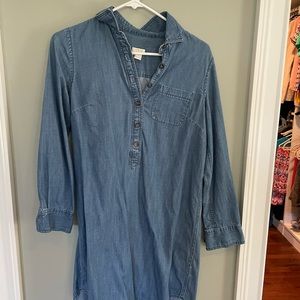 J. Crew chambray dress
